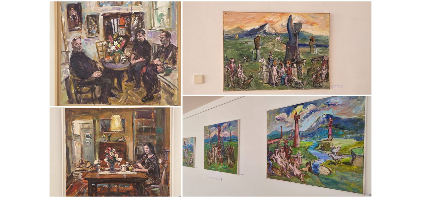 Slikarski svijet Davorina Radića u Sveučilišnoj galeriji